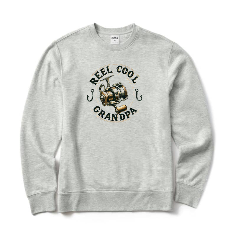 Reel Cool Grandpa Crewneck Sweatshirt