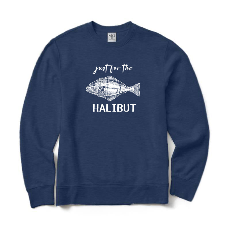 Just for The Halibut Crewneck Sweatshirt