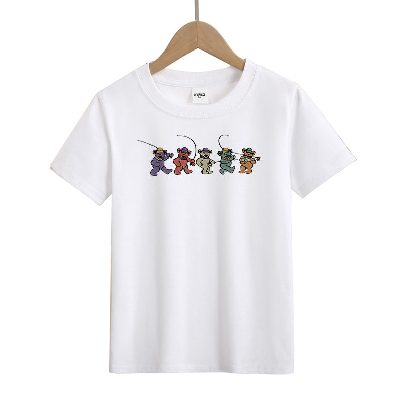 Let's Go Fishing Kid's T-Shirts