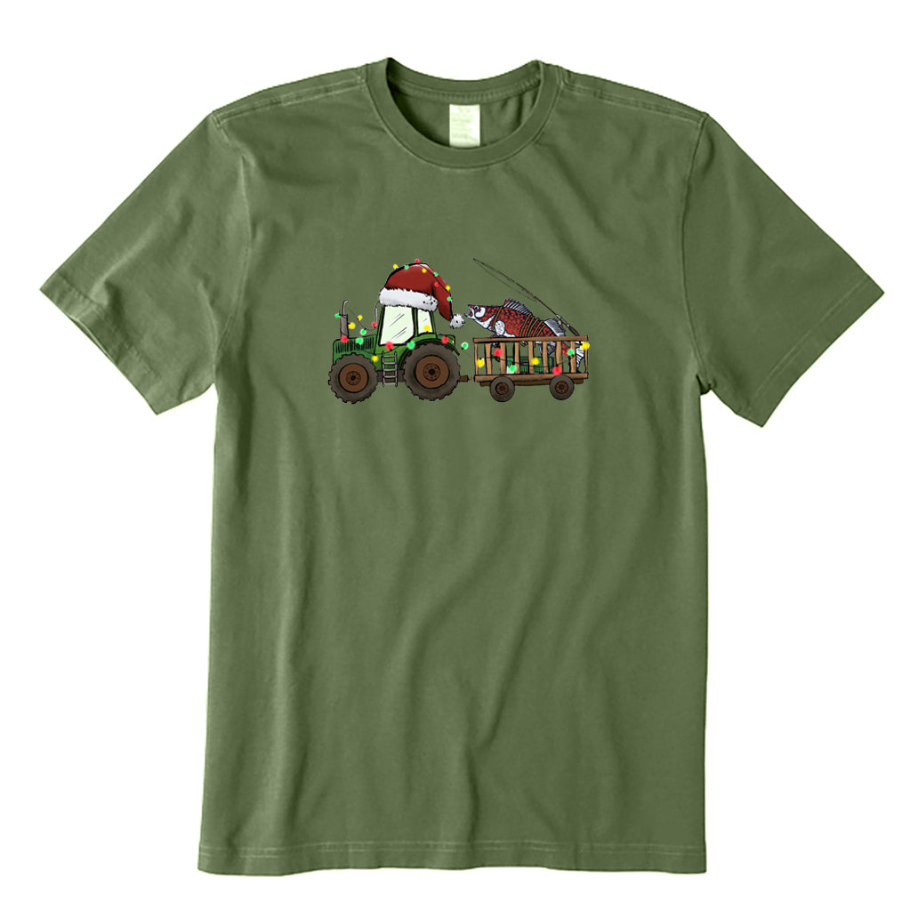 Fisherman Christmas Gift T-Shirt