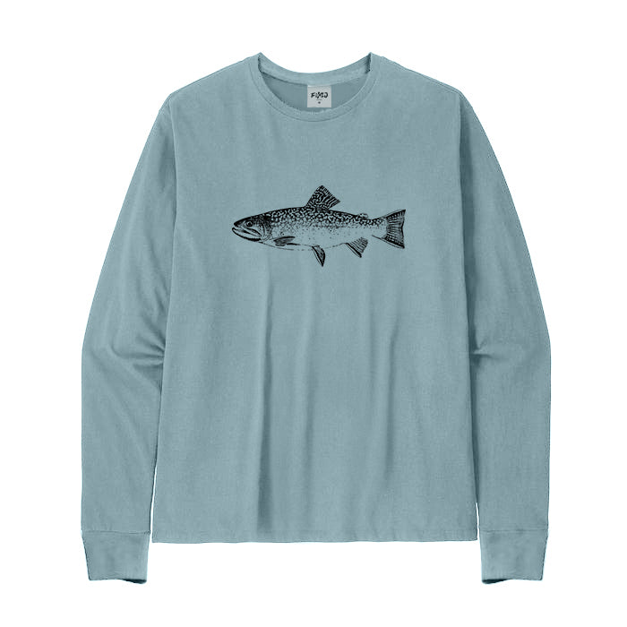 Brook Trout Fishing Long Sleeve T-Shirt