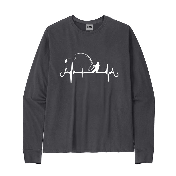 HEARTBEAT FISHING Long Sleeve T-Shirt