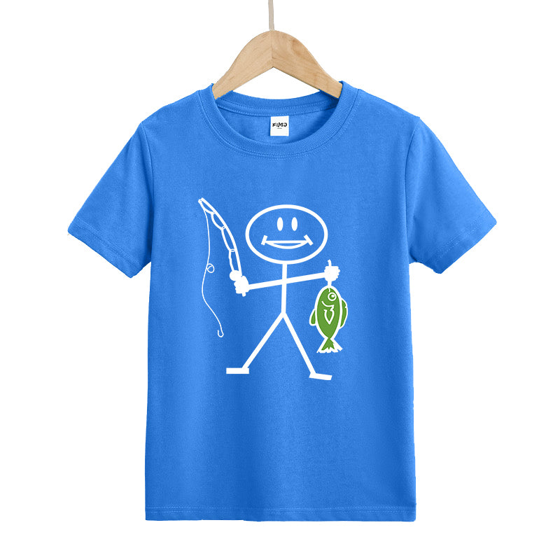 HAPPY FISHING Kids T-SHIRT