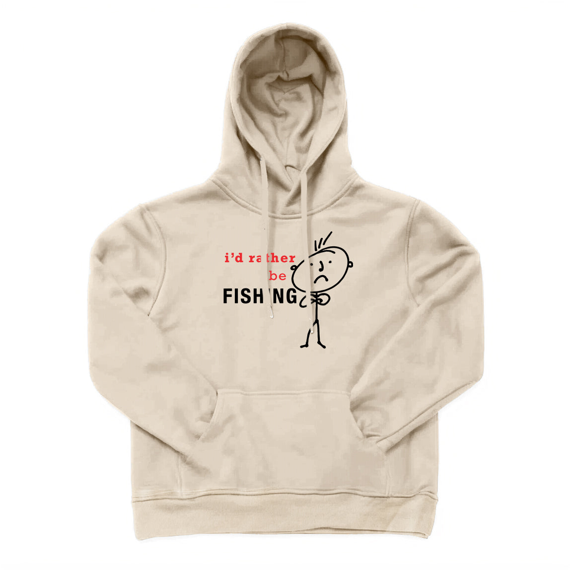 I'd Rather Be Fishing Hoodie