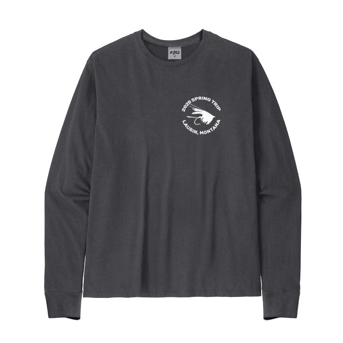 Fly Fishing Long Sleeve Graphic T-shirt