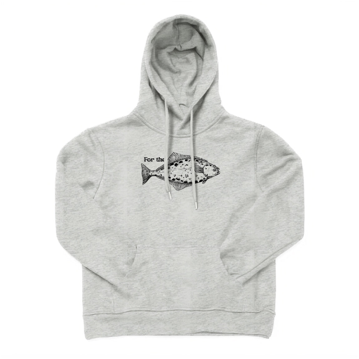 For The Halibut Fish Hoodie