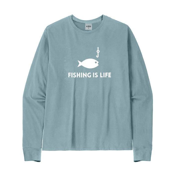 Fishing Is Life Long Sleeve T-Shirt