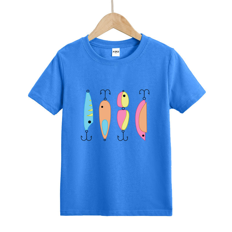 Cute Fishhook Kid's T-Shirts