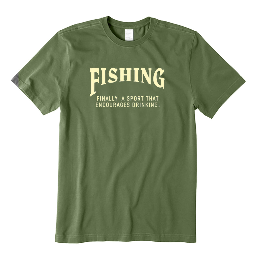 Fishing Encourage Drinking T-Shirt