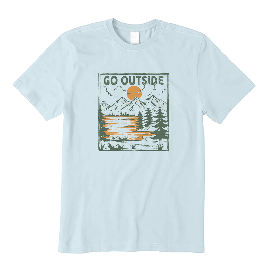 Go Outside and Fishing  T-Shirt