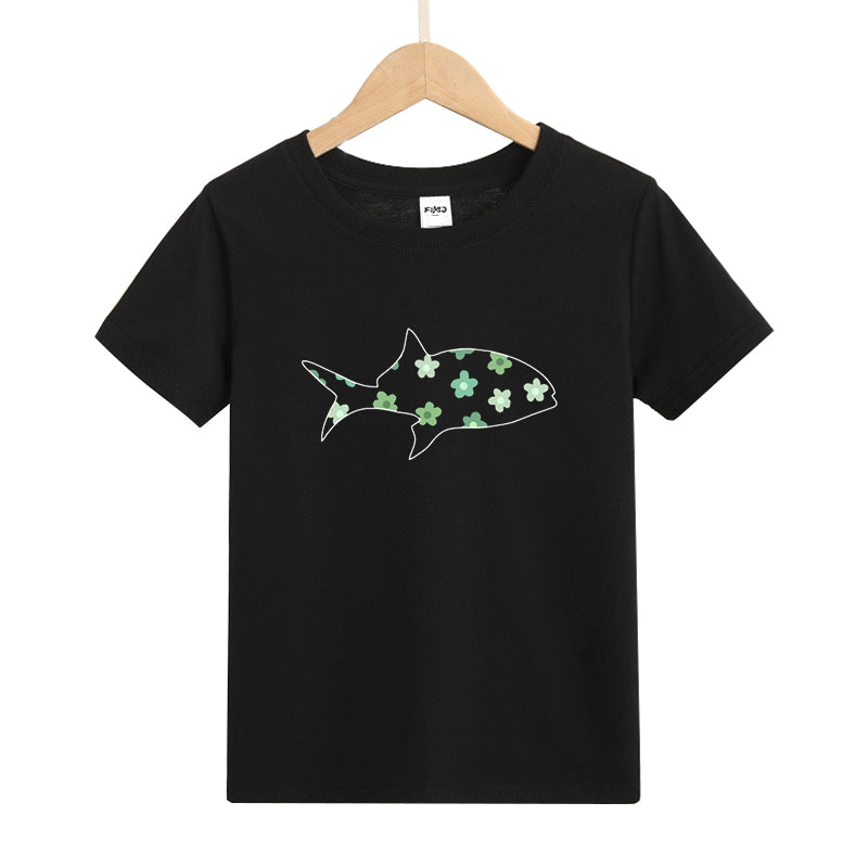 Flower Fish Kid's T-Shirts