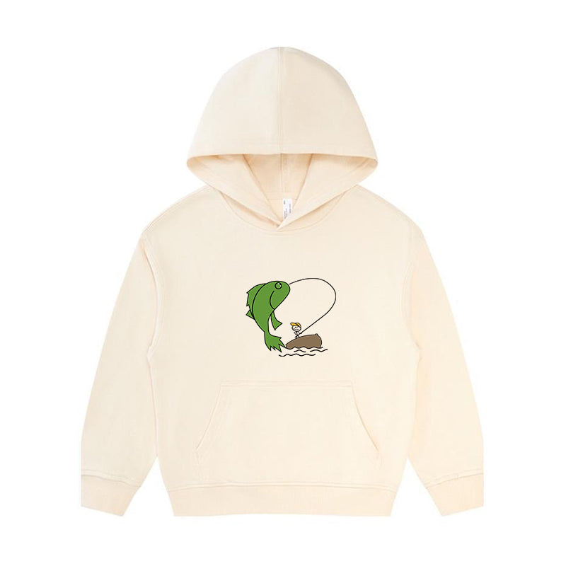 Catch A Big Fish Kid's Hoodie