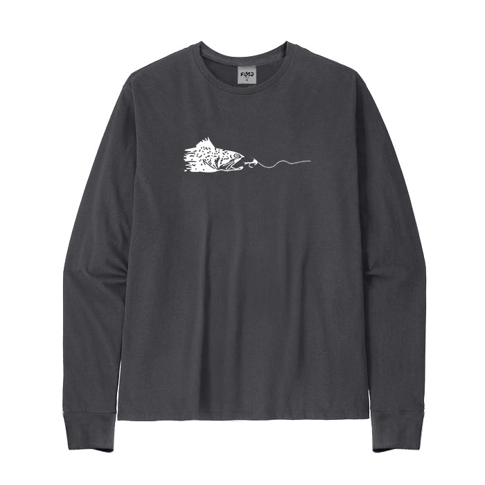 Fly Fishing Brook Trout Long Sleeve T-Shirt