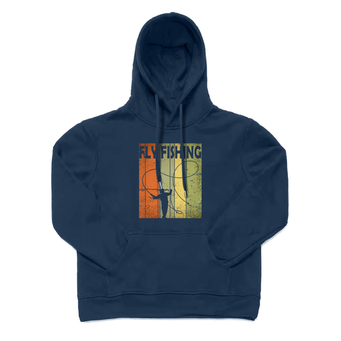 Vintage Fly Fishing Hoodie