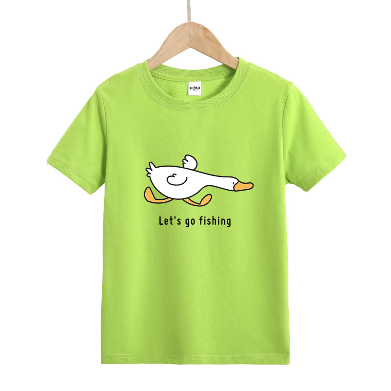 Let's Go Fishing Kid's T-Shirts