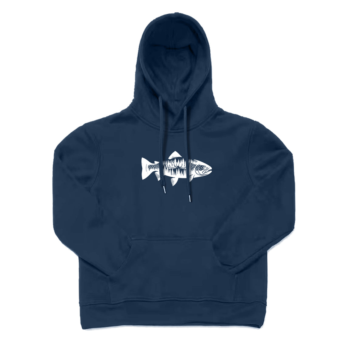 Trout and Tree Hoodie