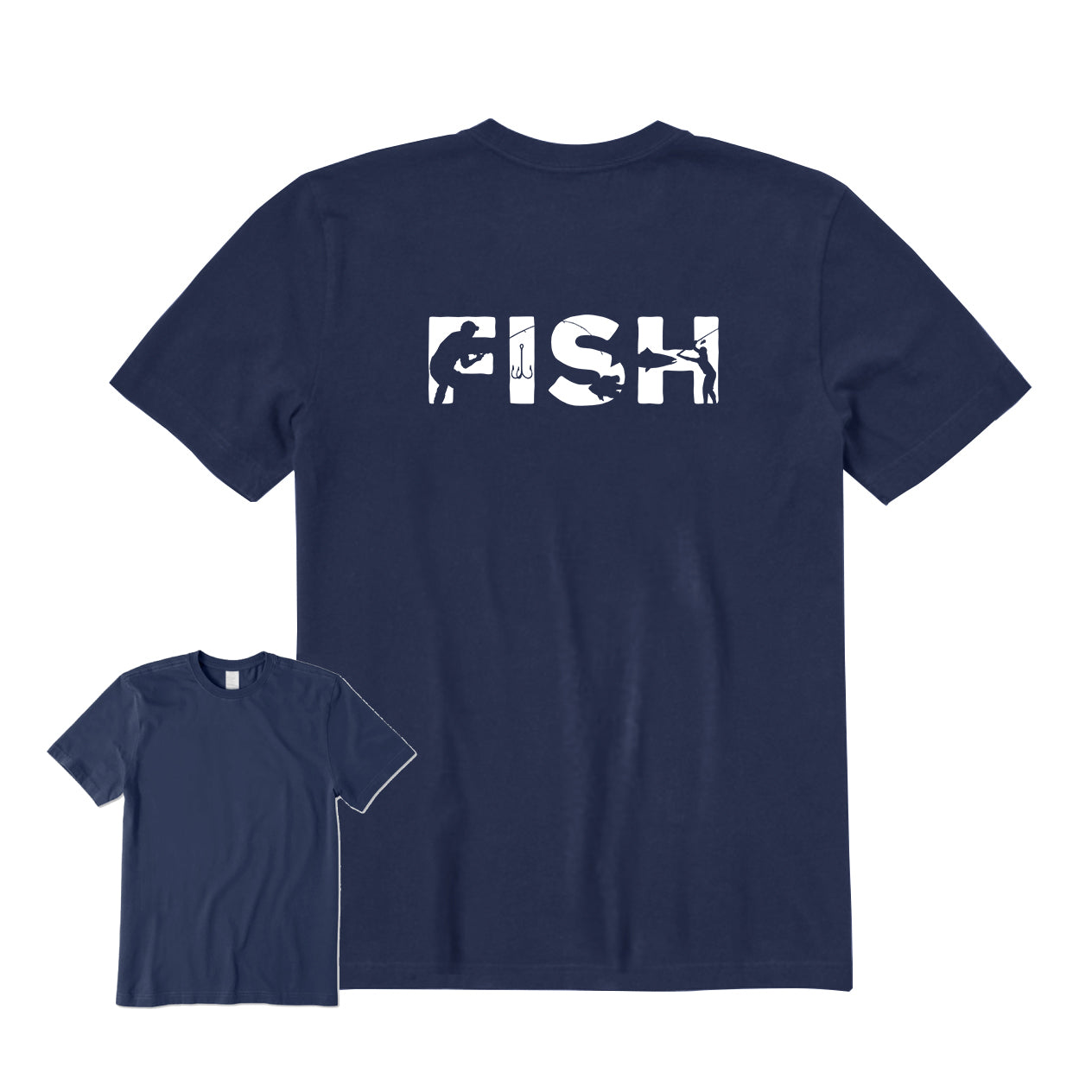 Fish Back Graphic T-Shirt