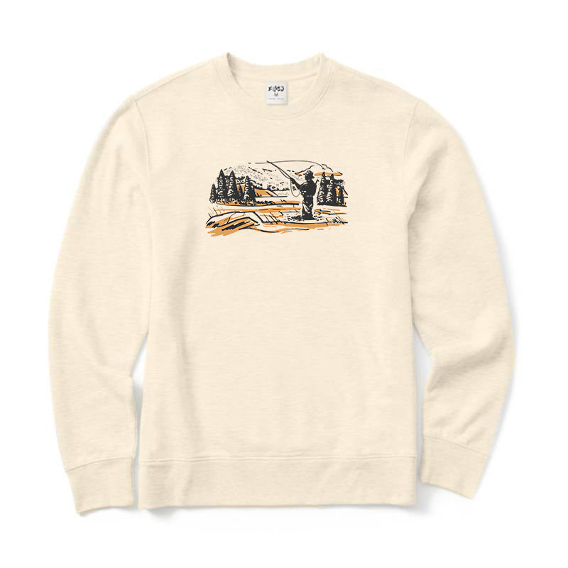 Fishing in The Water Crewneck Sweatshirt