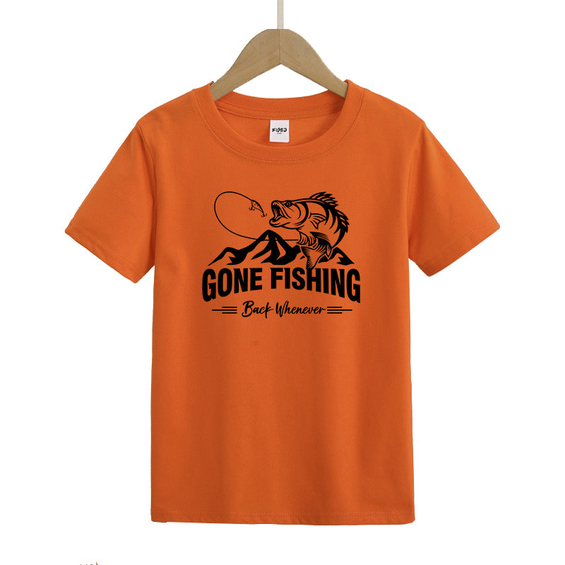 Gone Fishing Kids T-Shirt