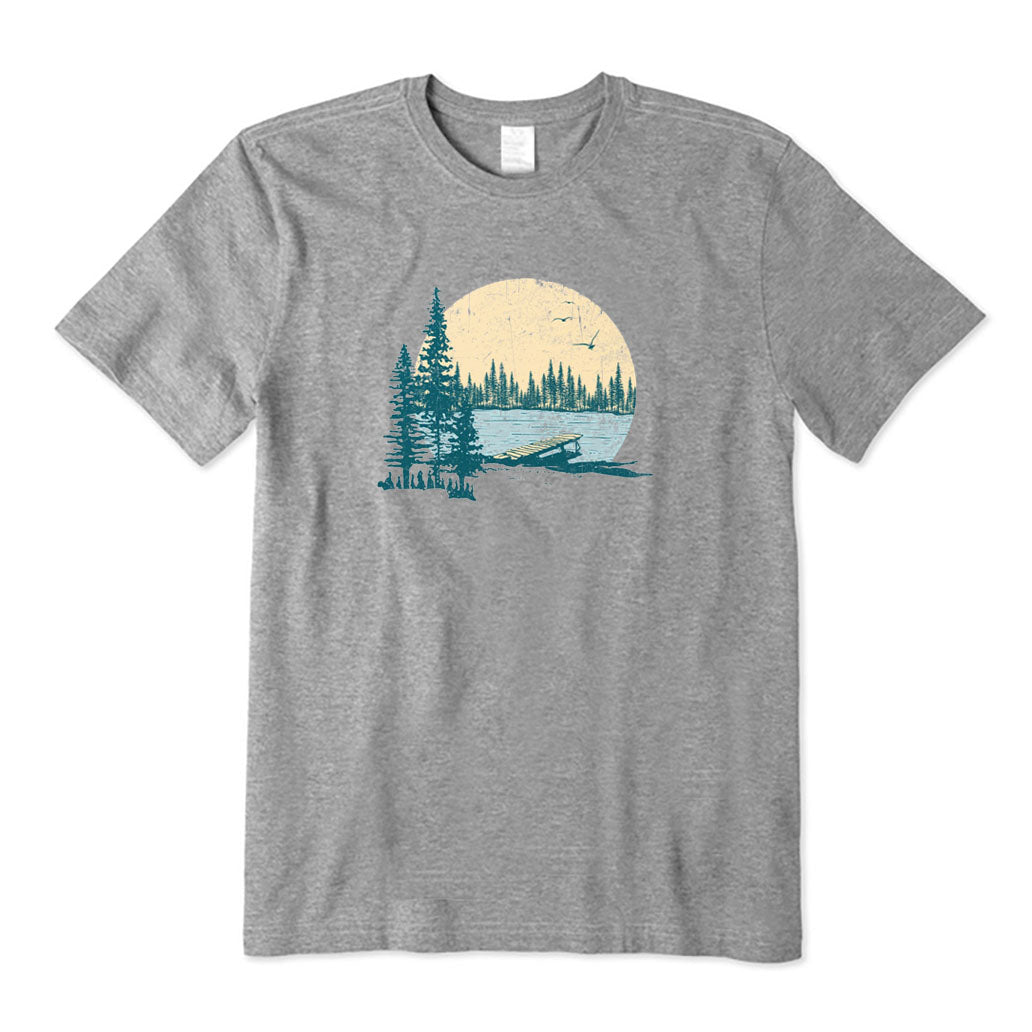 The Lake Is A Good Place for Fishing T-Shirt