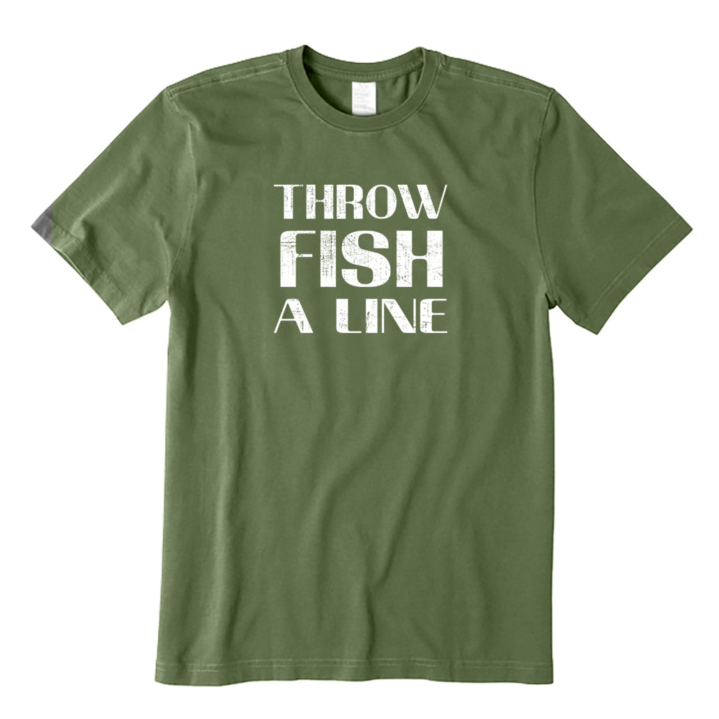 Throw Fish Line T-Shirt