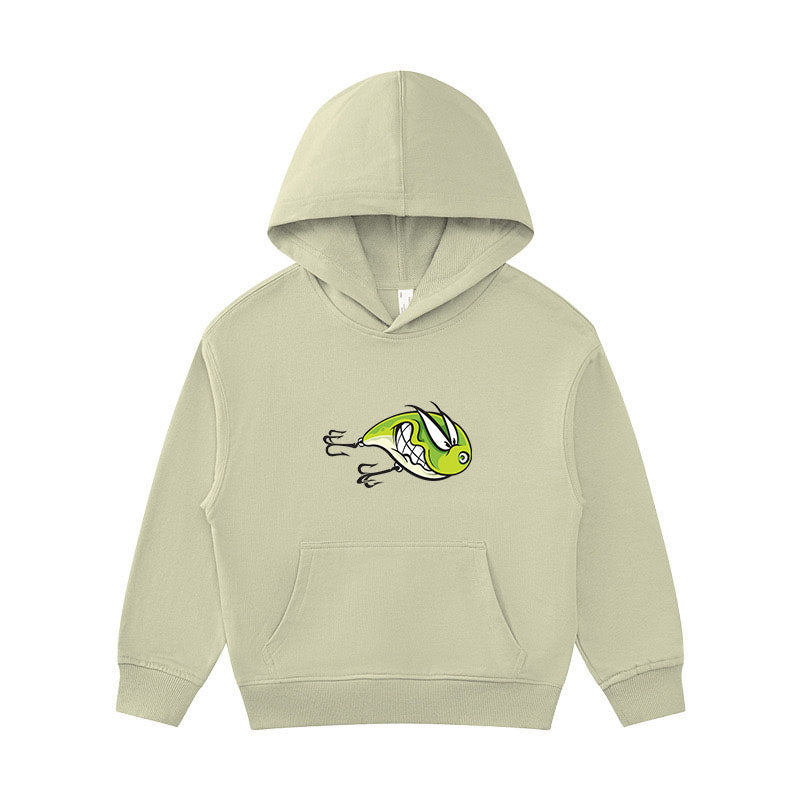 Angry Fishing Lure Kid's Hoodie