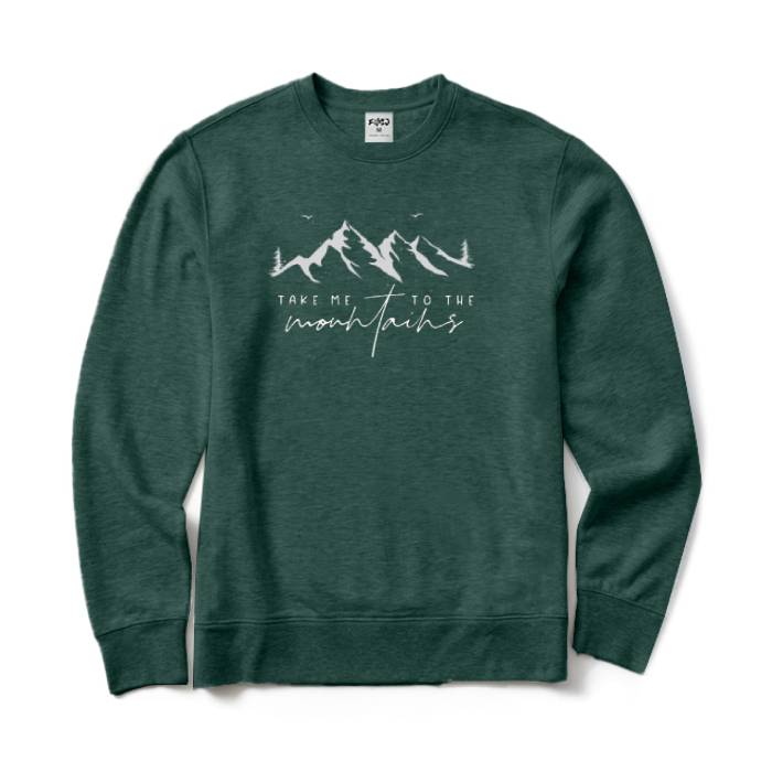 Take Me To The Mountains Crewneck Sweatshirt