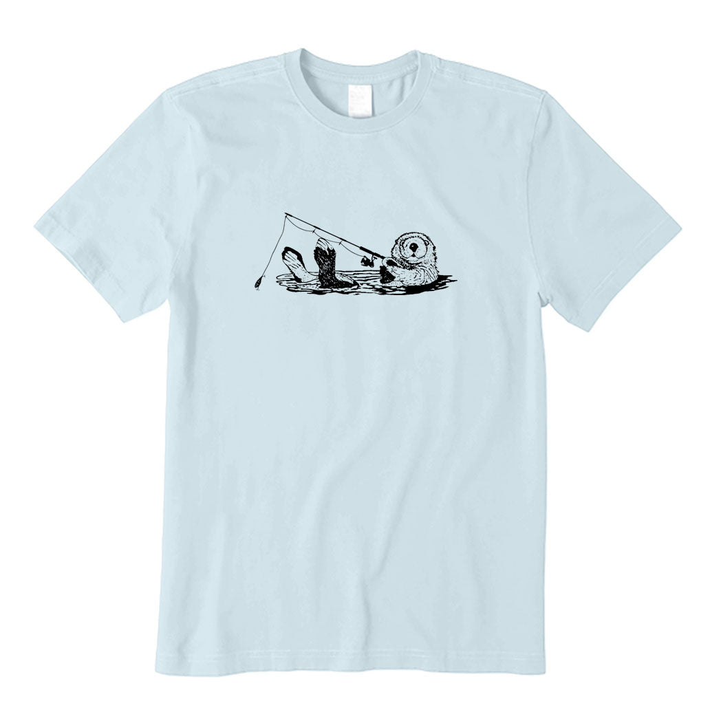 Otter Fishing T-Shirt