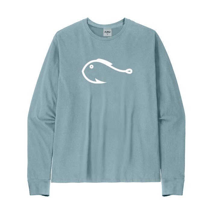 FISHING HOOK FISH Long Sleeve T-Shirt