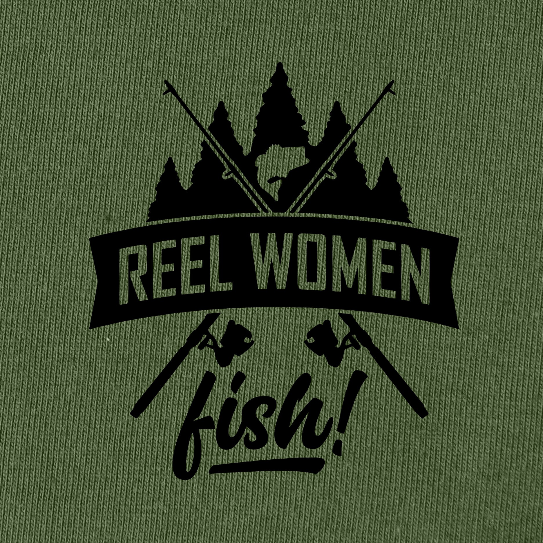 Reel Women Fish T-Shirt for Women