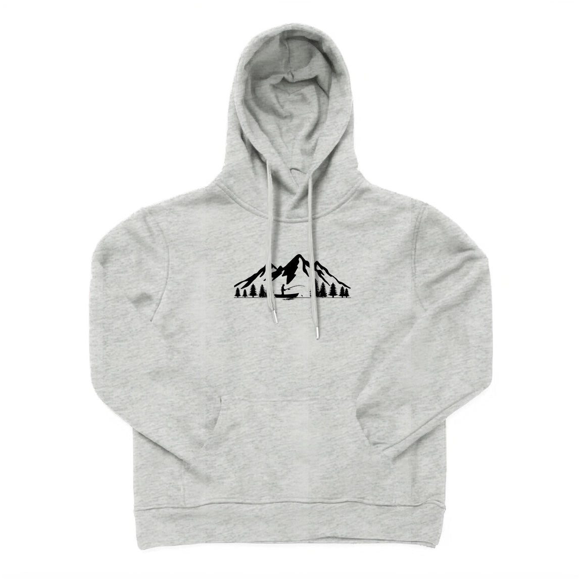 FISHING LANDSCAPE MOUNTAIN Hoodie