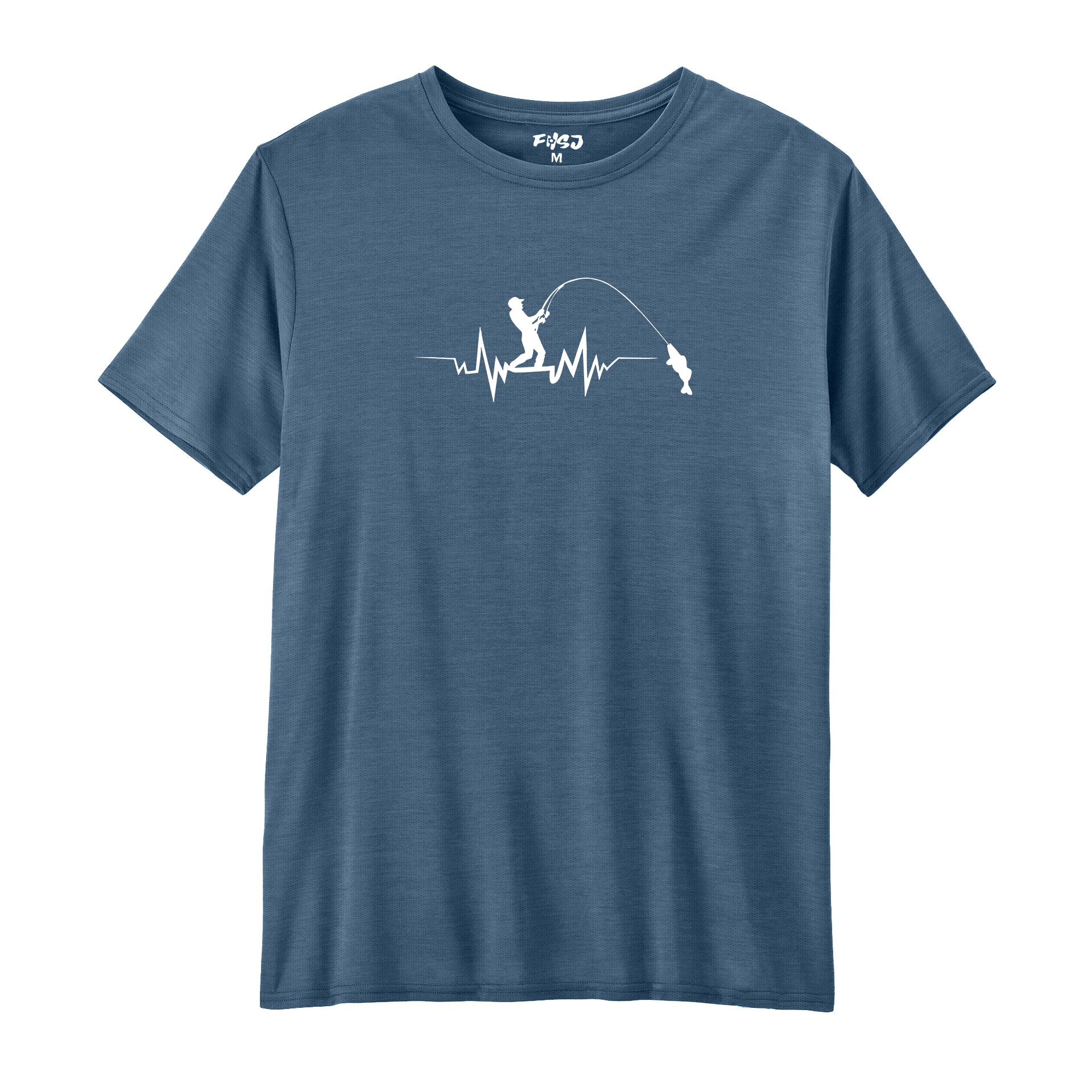 Brave In Battle With Fish Performance T-SHIRT