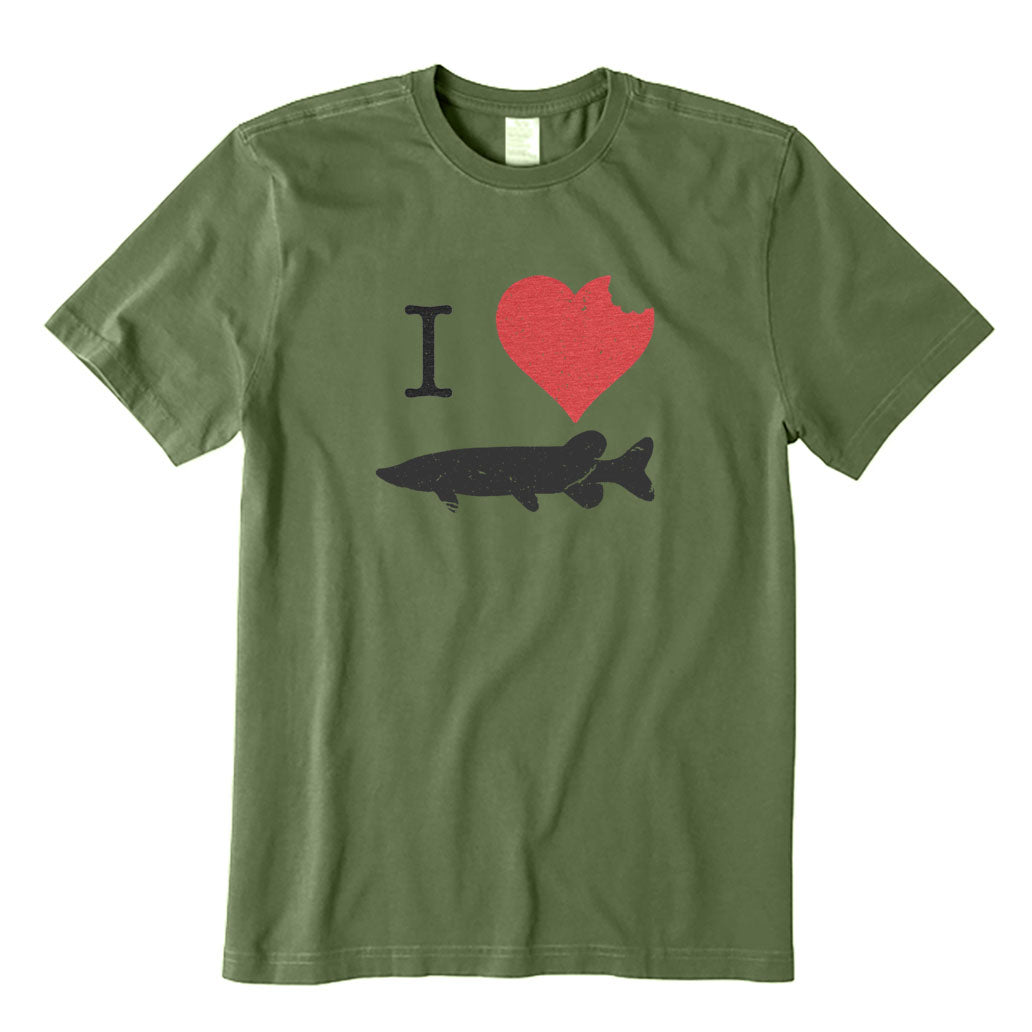 I Love Walleye T-Shirt