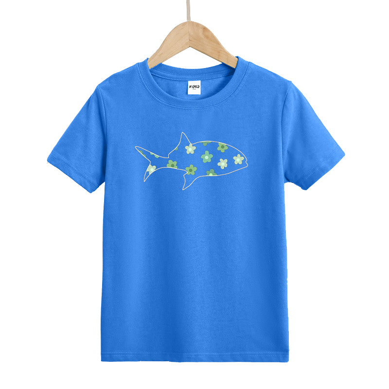 Flower Fish Kid's T-Shirts