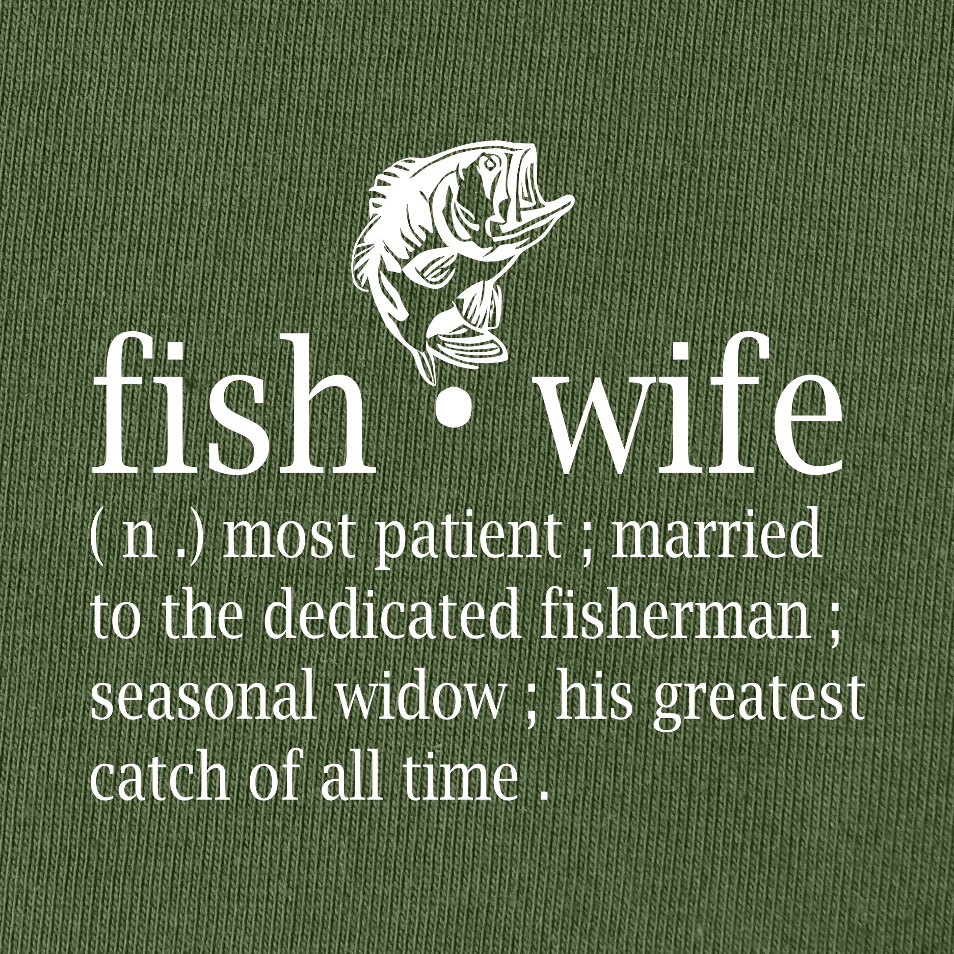 Fish Wife T-Shirt for Women