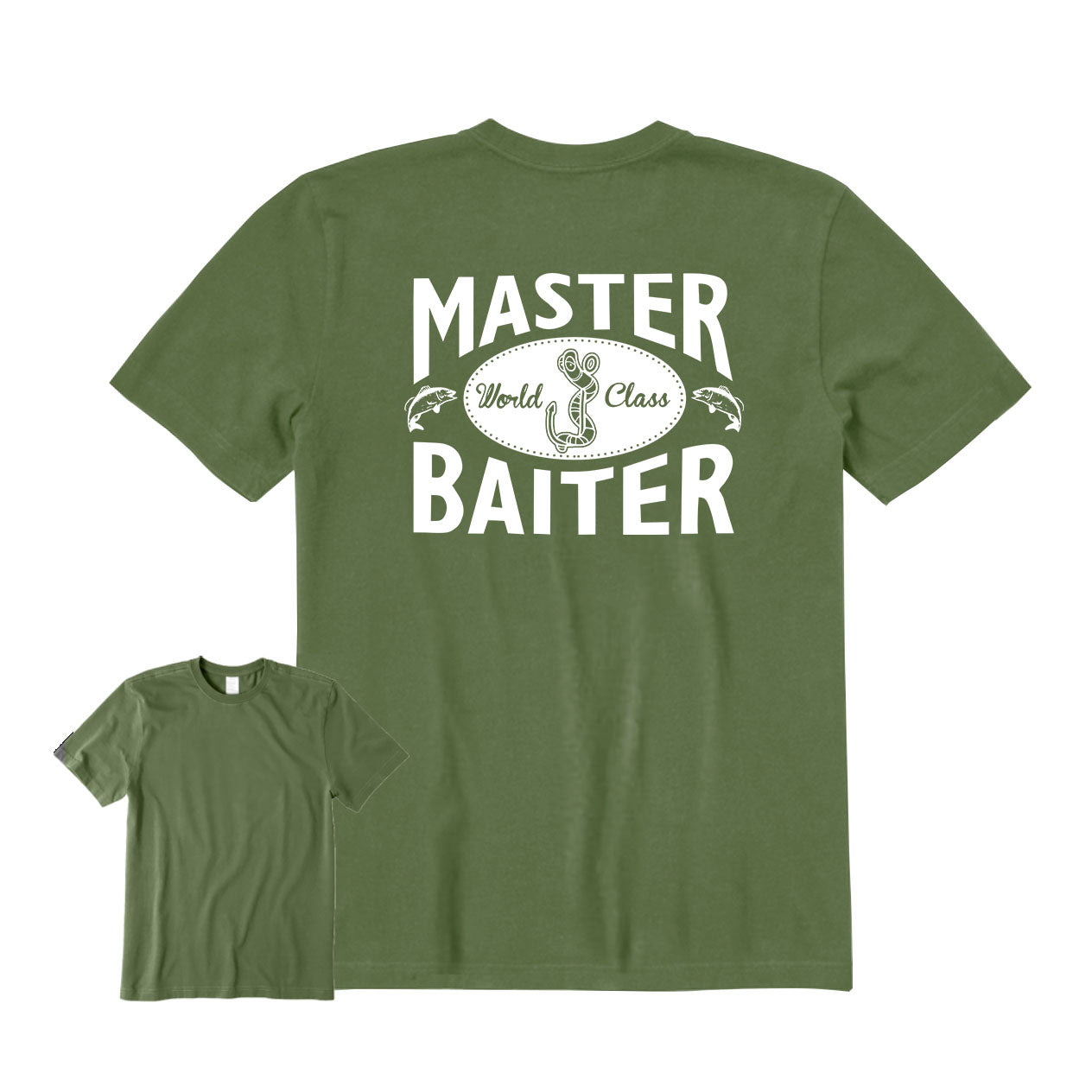 WORLD CLASS MASTER BAITER Back Graphic T-Shirt