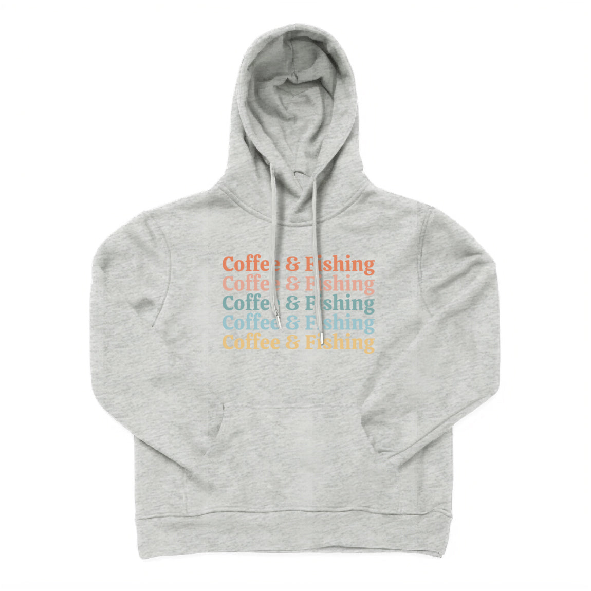 Coffee and Fishing Hoodie