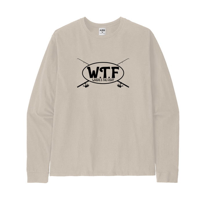 WTF WHERE IS THE FISH Long Sleeve T-Shirt