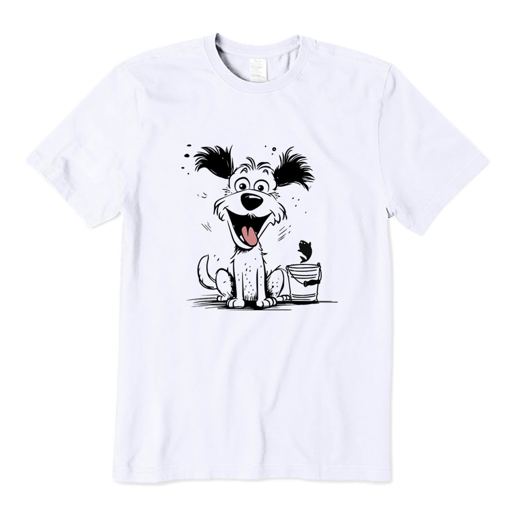 Dog Happy Fishing T-Shirt