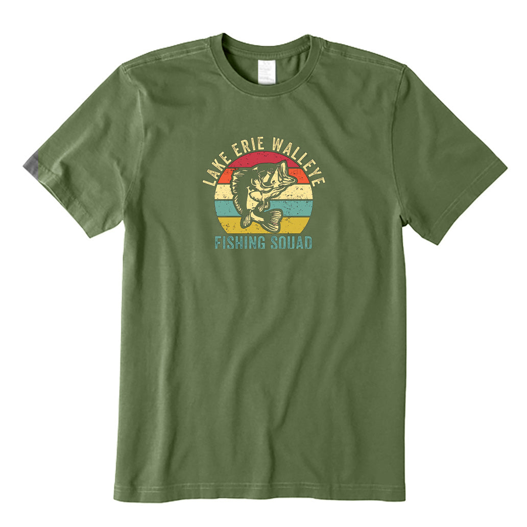 Lake Erie Walleye Fishing Souad T-Shirt