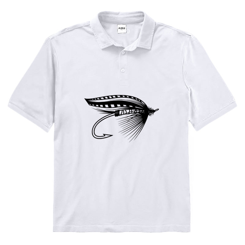 Fly Fishing Lure Polo Shirt