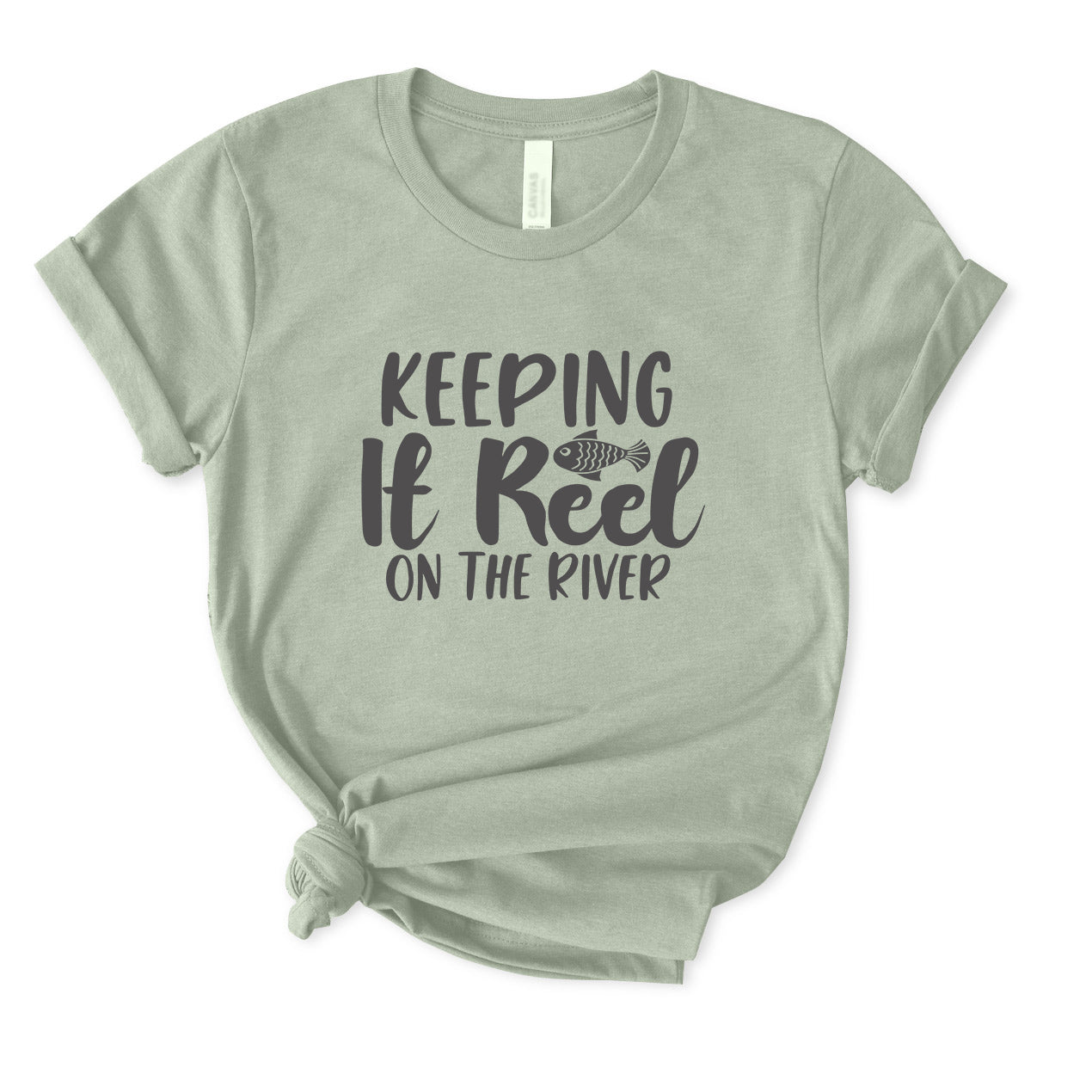 Keeping It Reel on The River T-Shirt for Women