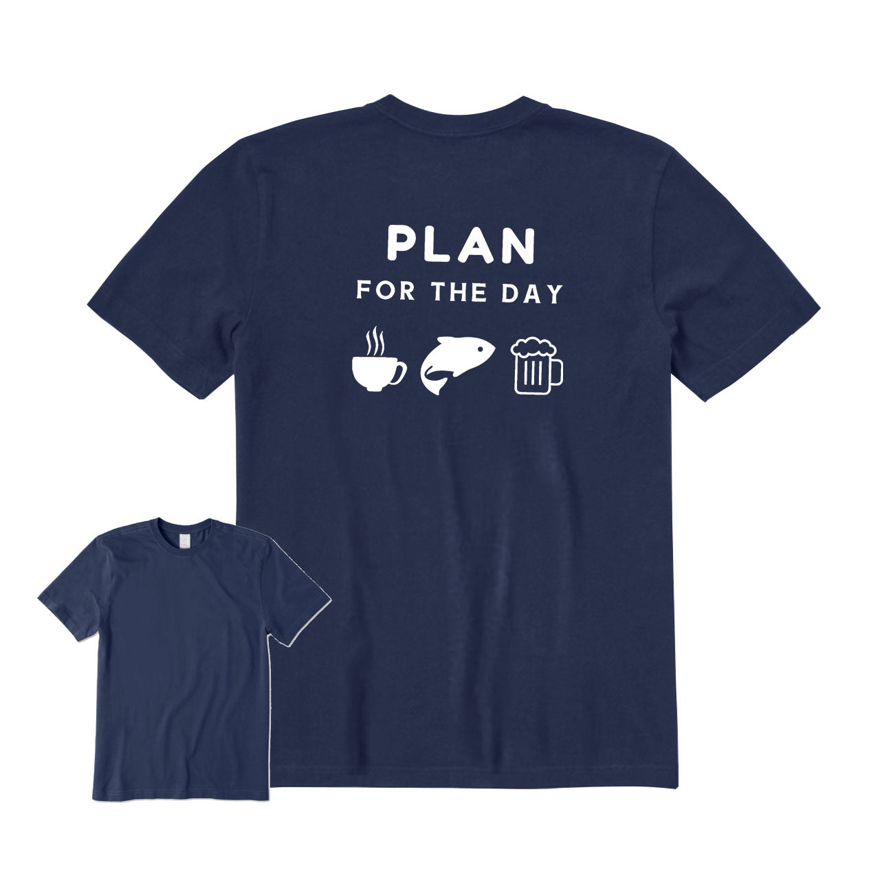 Plan For The Day Back Graphic T-Shirt