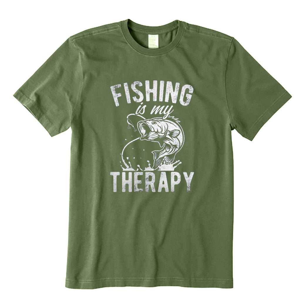 Fishing Is My Therapy T-Shirt