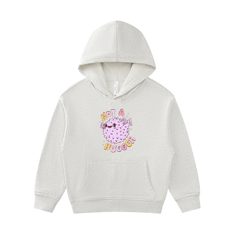 Not A Hugger Fish Kid's Hoodie