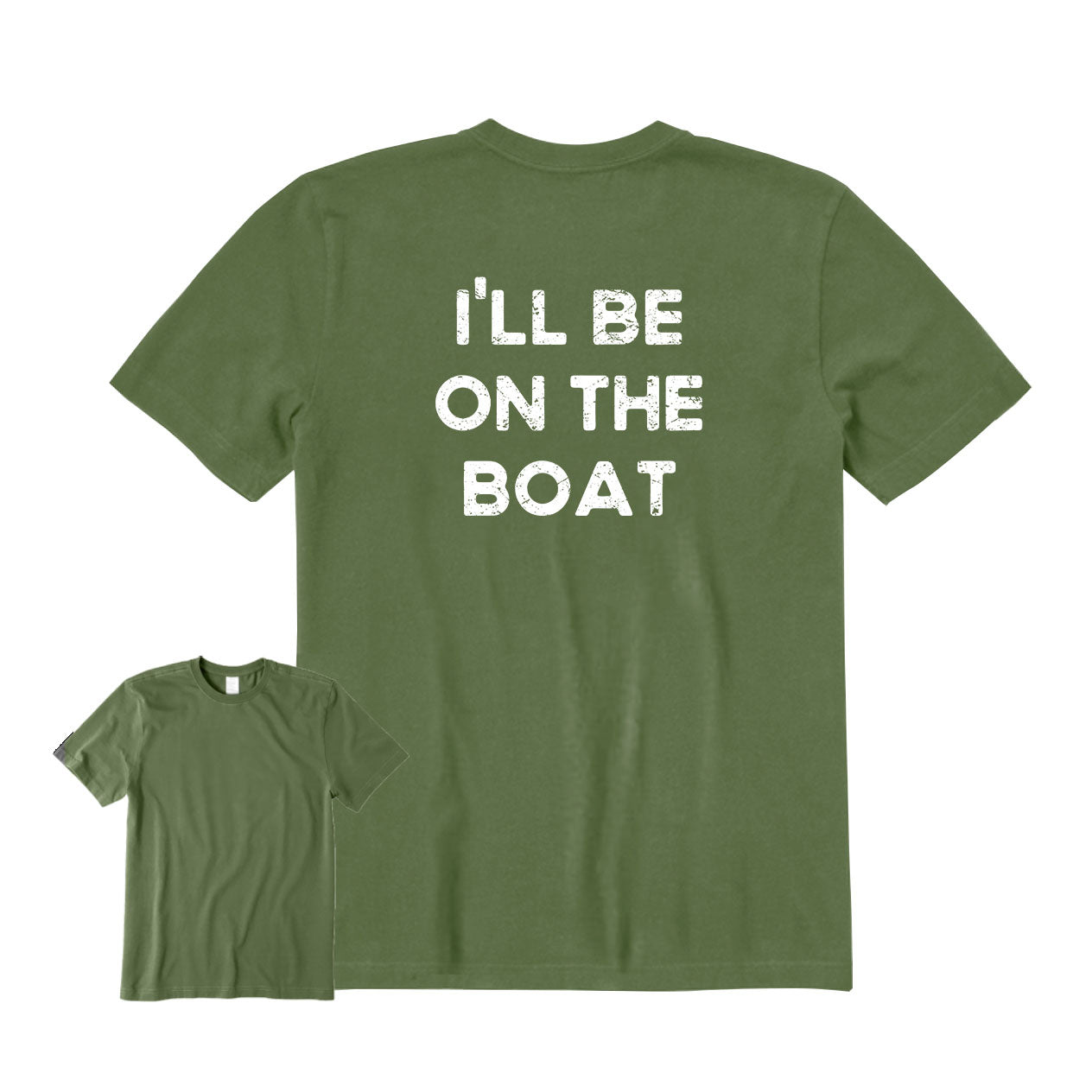 I'll Be On The Boat Back Graphic T-Shirt