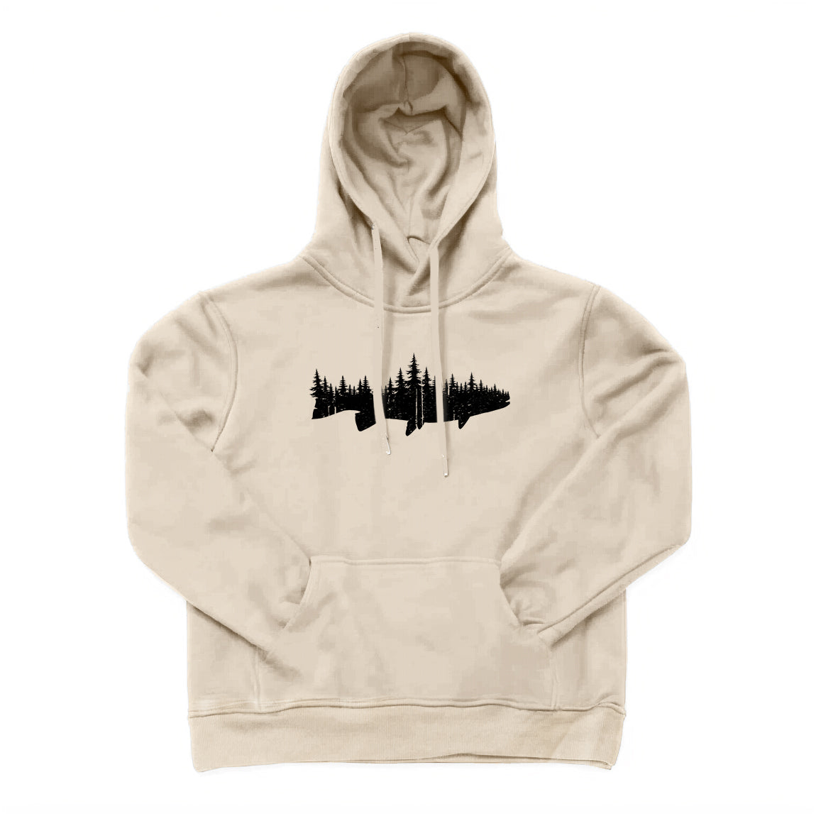 Fish Forest Landscape Hoodie