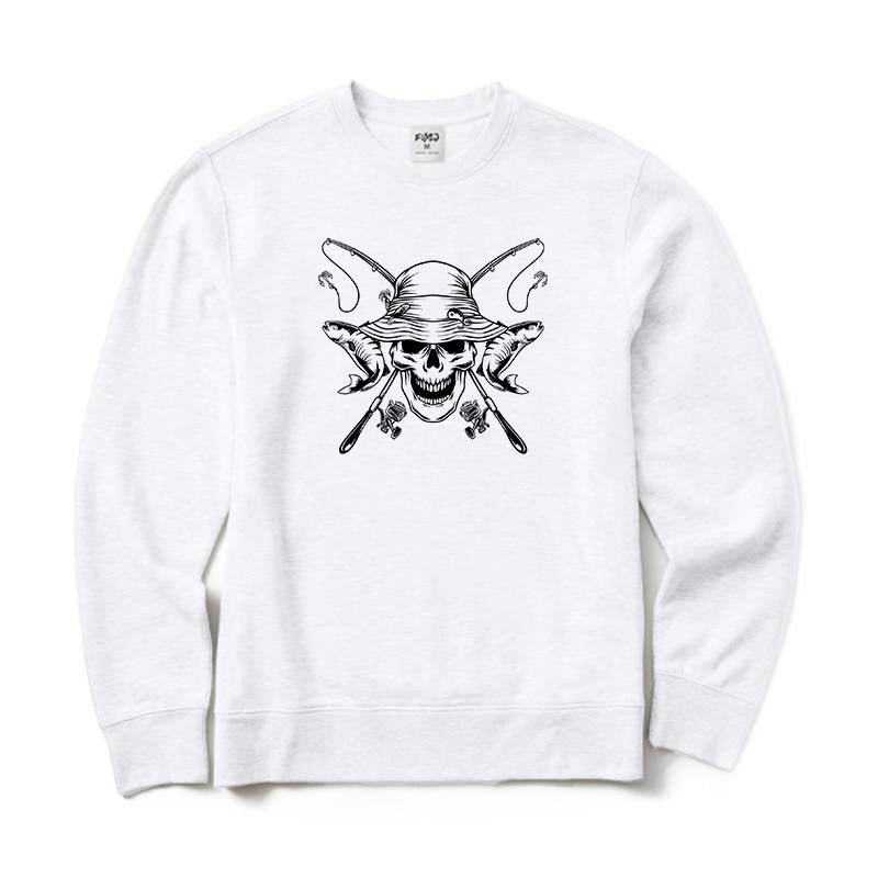 Skeleton Fisherman Crewneck Sweatshirt