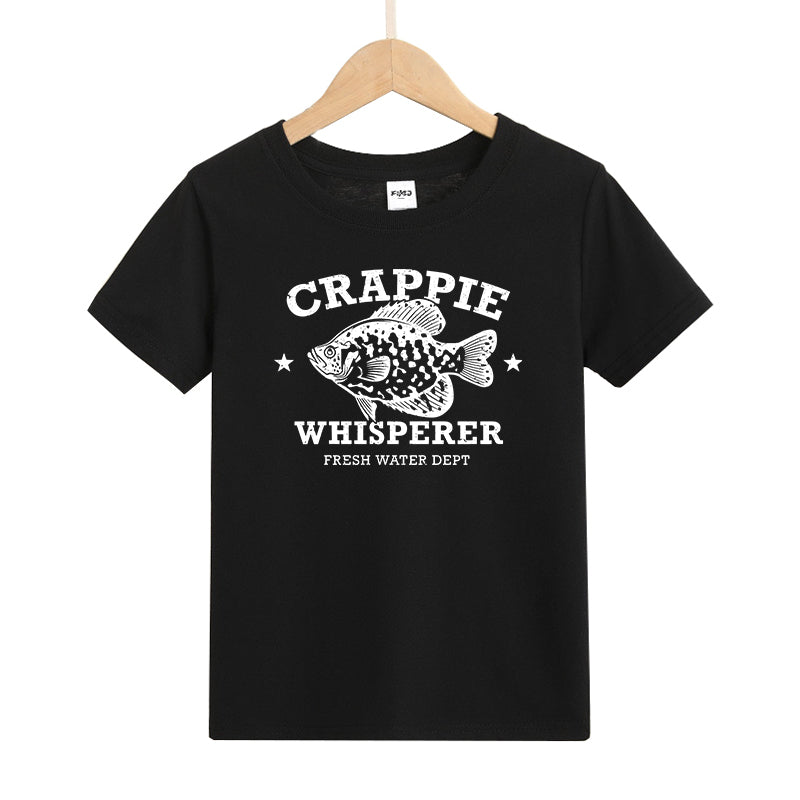 Crappie Whispere Kids T-Shirt