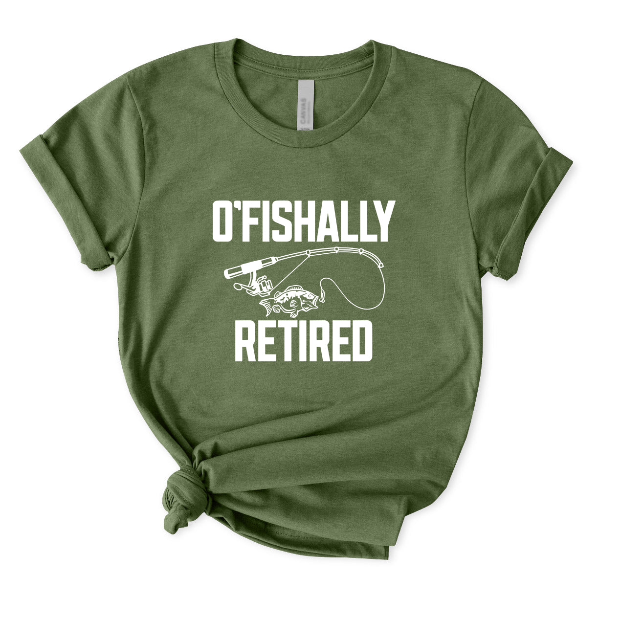 O'fishally Retired T-Shirt FOR WOMEN